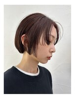 クリコ ヘアーデザイン(CLICQUOT hair design)&nbsp;ボブ　× ピンクブラウン