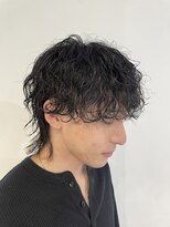 ニアウ 伊勢崎連取店(Niau)&nbsp;MEN’S HAIR/波巻きツイストスパイラル/リバースセンターパート