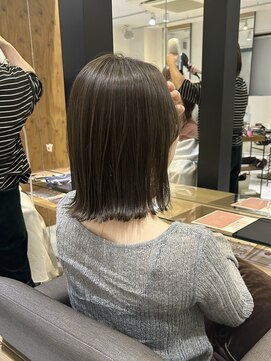 ルディー バイ ヘアーポケット(rudii by HAIR POCKET) 結べる切りっぱなしボブstyle