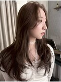 髪質改善パーマ透明感カラーダブルカラーブリーチ