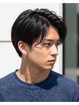 フレイムス ヘアアンドリラックス 吉川店(Frames hair&relax) 艶×毛流れ◎大人アップバング♪【吉川・吉川美南】