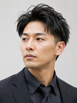 サーカス バイ ビュートリアム 青山(CIRCUS by BEAUTRIUM) 大人メンズビジネススタイル好印象アップバング