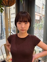 チックタック モーガン モデル(TICK-TOCK MORGAN Model) 【MISATO】ナチュラルショート/アッシュベージュ