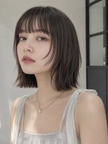 ユーフォリア 青山(Euphoria)&nbsp;ボブレイヤー  顔周りレイヤー グレージュカラー