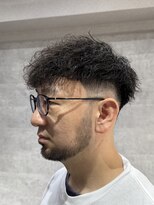バーバーハウス ラヴィ 阿佐ヶ谷店(Barber House Lavie)&nbsp;スペインカール×フェード