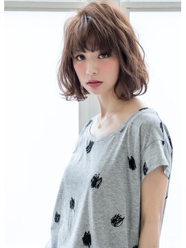 アズーア ヘアーアンドスパ(azure hair&spa) 柔らかシースルーボブ/3Dカラー 【横浜駅】