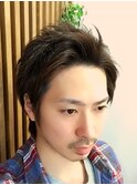ショート前髪上げスタイル 【RAK川崎】
