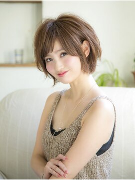 ロンド 銀座(Lond) 【Ｌｏｎｄ】　乾かすだけで決まるショートボブ♪