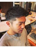 メンズツーブロックスタイル