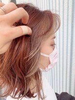 ネオヘアー 曳舟店(NEO Hair)&nbsp;レッド×フェイスフレーミングカラー（曳舟）