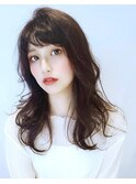 【asterisk】ロートーン×ほつれ髪ウェーブ