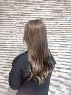 ビス ヘア アンド ビューティー 西新井店(Vis Hair＆Beauty) 秋カラー/ハイトーン/ミルクティーベージュ