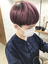 コス(kos)&nbsp;『UEKI』ダブルカラー＊スモーキーピンク