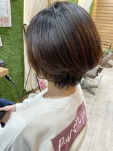 マーブル ヘアー(marble hair) ショートボブ◎20代30代40代50代60代