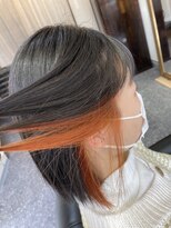 マグネティックヘア(Magnetic hair) ブラッドオレンジイヤリングカラー