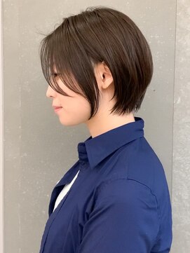 ロンド 表参道店(Lond) 【Lond表参道 伊杏】骨格矯正 小顔効果抜群の色っぽ美人ショート