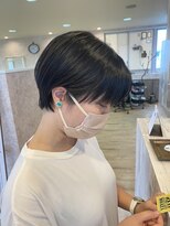 イースタイル 志都呂店(e-style com’s hair) うる艶髪のテンプルバングショート#恒吉