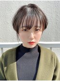 ［岩井style］20代30代40代シースルーショートヘア