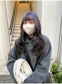 CAF FUKO/グレージュ/ラベンダー/デザインカラー/大阪/心斎橋/