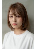 20代/30代/大人可愛い/小顔ひし形/ウルフ/ミディアムレイヤー