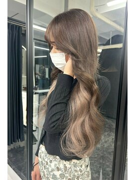 リア 大阪梅田(Ria) ～インナーカラー シールエクステ～【Ria 大阪 梅田】