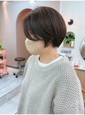 ショートボブ/ミニボブ/マッシュ/切りっぱなし/柏駅