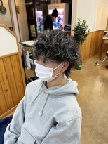 ティンカーベル(TINK‐A‐BELL)&nbsp;波巻きマッシュウルフハイライト