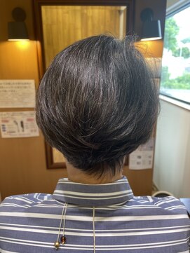 チアー ヘアリラクゼーション(cheer HAIRRELAXATION) 前下がりショートボブ