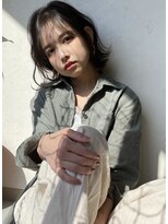 トゥーリ(tuuli)&nbsp;大人女性◆艶レイヤー前髪ピンクベージュ 髪質改善 縮毛矯正