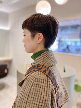 シュク 高円寺(SYUK) SYUK kazu 【高円寺 顔まわりカット 髪質改善 ハイライト 】