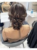 大人シニヨンhair