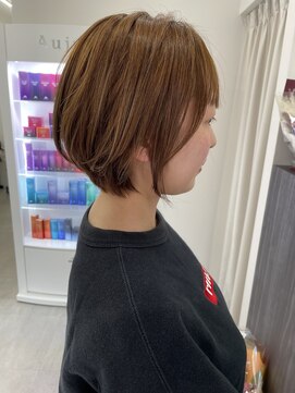 ラ ファブリック 草加(LA FABRIQUE) 丸みショートボブ【新村/LA FABRIQUE/草加】