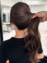 ネイロ バイ ジルブラン 葛西(NeiRo by JIL BLAN) ハイライト白髪ぼかしダブルカラーインナーカラーショートボブ