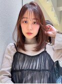 イメチェンヘアスタイル/こなれミディ/レイヤー/韓国/前髪