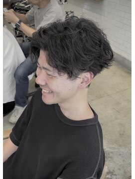 オートル 綱島店(AUTRE by FUGA hair) mix巻きセンターパート/ツイストパーマ/フェザーショート