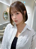 20代30代40代50代◎切りっぱなし 内巻き ボブ 海老名 美容室
