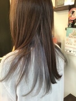 ヘアーサロンカトーの写真/ダメージレスで艶やかな髪へ♪クセやうねりのお悩みを解決！厳選した薬剤で自然なストレートに。