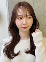 ミリ(mm)&nbsp;レイヤーカット/くびれヘア/ベージュカラー