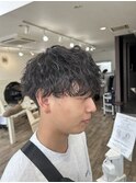 波巻きスパイラルパーマ
