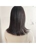 【広がりやすい髪に】カット+ストレートパーマ+トリートメント　￥15400