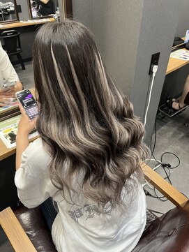 ボアップ 京橋店(boappu) #プルエクステ#エクステ#バレイヤージュ#ハイライト