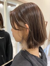 ビューティーバーバー ハナコ 淡色インナーカラー