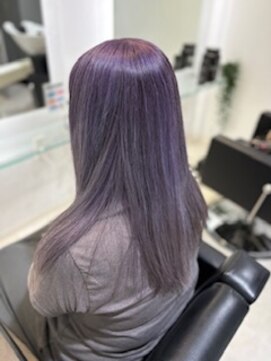 アース 常盤平店(HAIR & MAKE EARTH) ラベンダーグレージュ