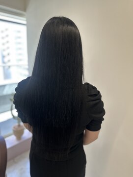 ガルボヘアー 心斎橋店(garbohair) プルエクステ黒髪ロング心斎橋エクステプルエクステ当日予約OK
