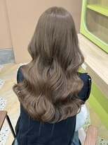 イオエ 西梅田(ioe)&nbsp;ブリーチなしカラー/髪質改善/ミルクティーベージュ/小顔ヘア