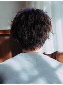 メンズスパイラルパーマ20代/30代/40代/庭瀬