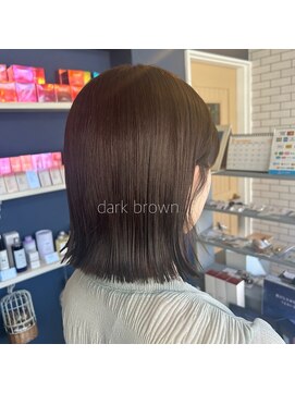 ヘアーガーデン ミルクティ(Har Garden Milk tea) 艶たっぶりダークブラウンカラー