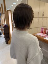 モリオ フロム ロンドン サッポロファクトリー店(morio FROM LONDON) 【morio】札幌外はねボブスタイル