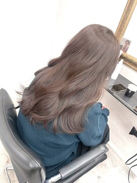 ナンバー ジルバ 立川(N° jillva) 韓国顔まわりレイヤーカット髪質改善透明感カラー20代30代40代