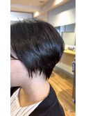 小顔ショートカット×大人かわいい　20代30代40代50代